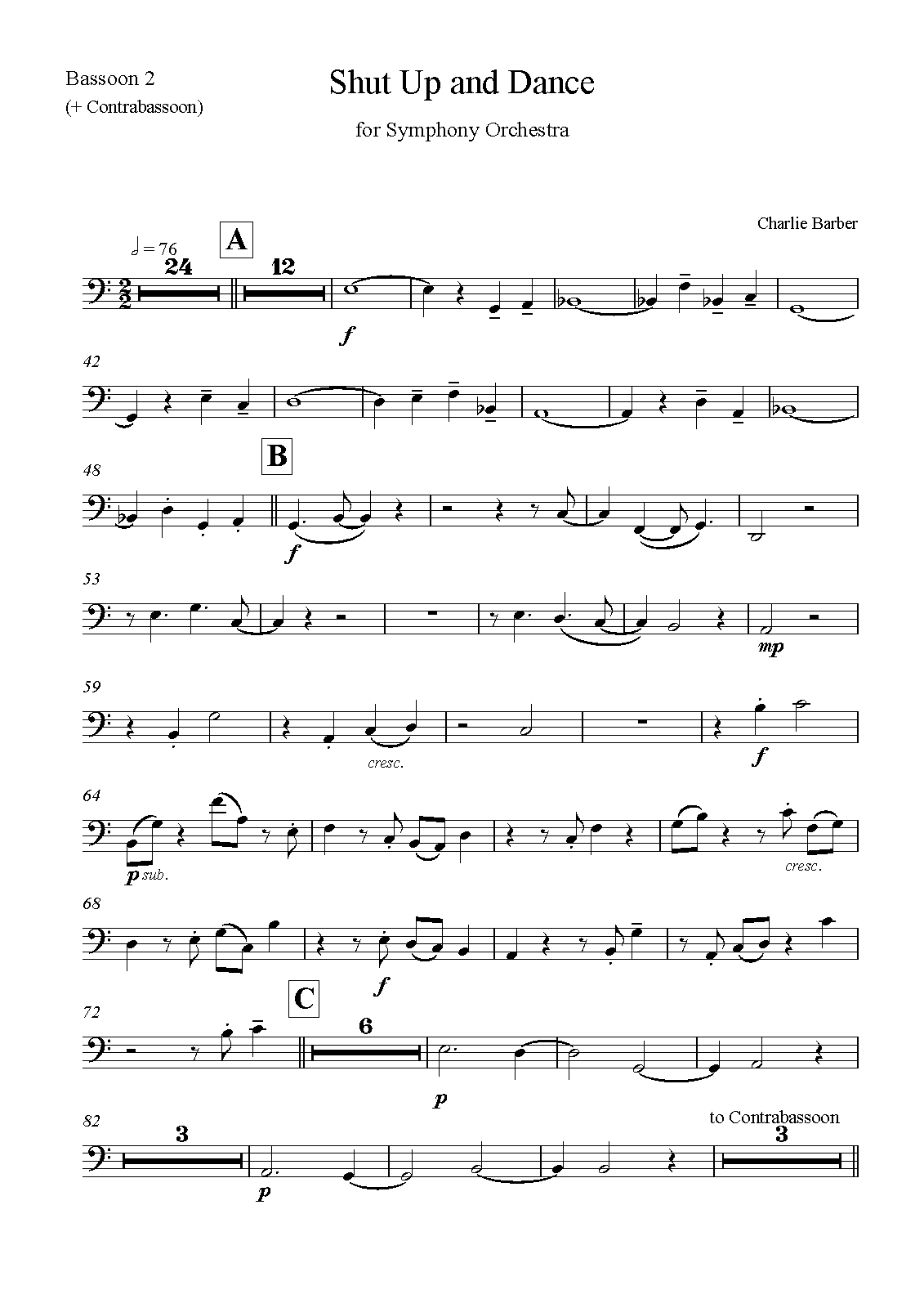 File:PMLP1319067-8 Shut Up and Dance - Bassoon 2 (+ Contra).pdf