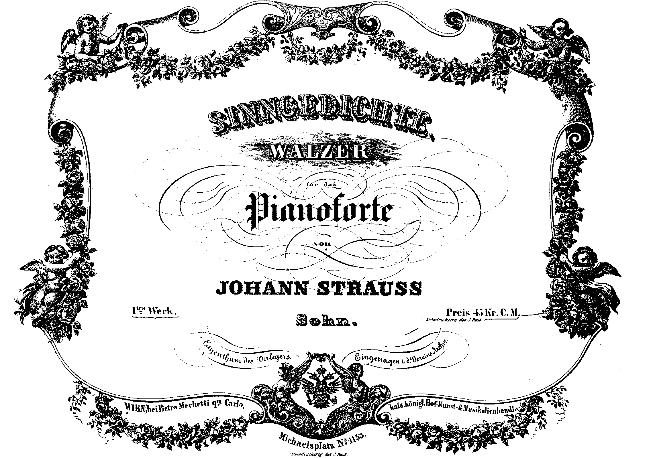 Sinngedichte, Walzer, Op.1