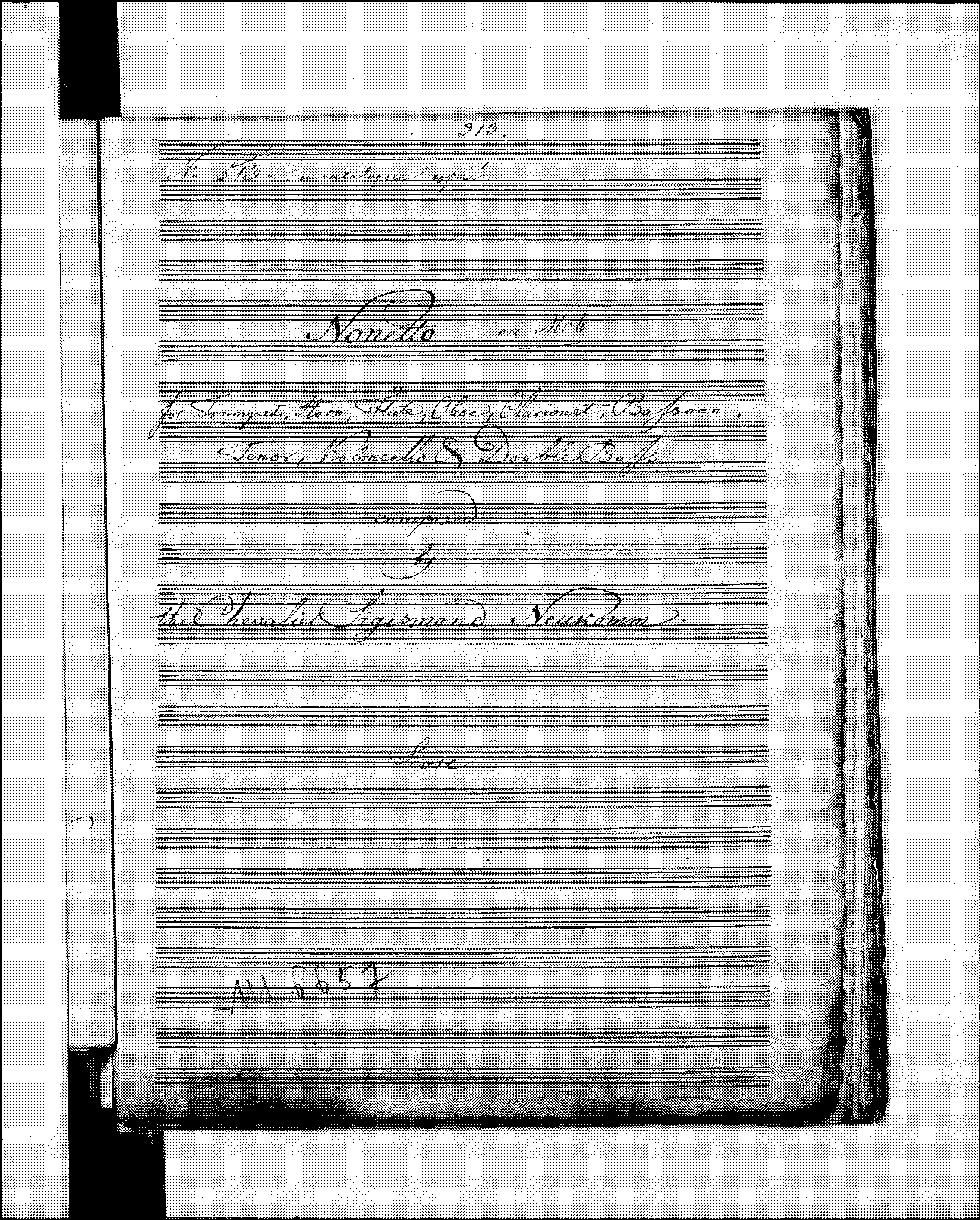 Nonet In E-flat Major (Neukomm, Sigismund) - IMSLP