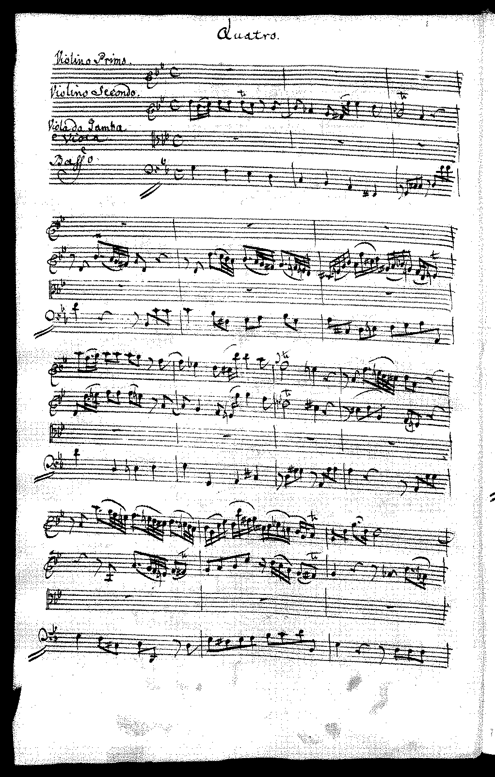 Quartetto in G minor, GraunWV Av:XIV:10 (Graun, Johann Gottlieb) - IMSLP