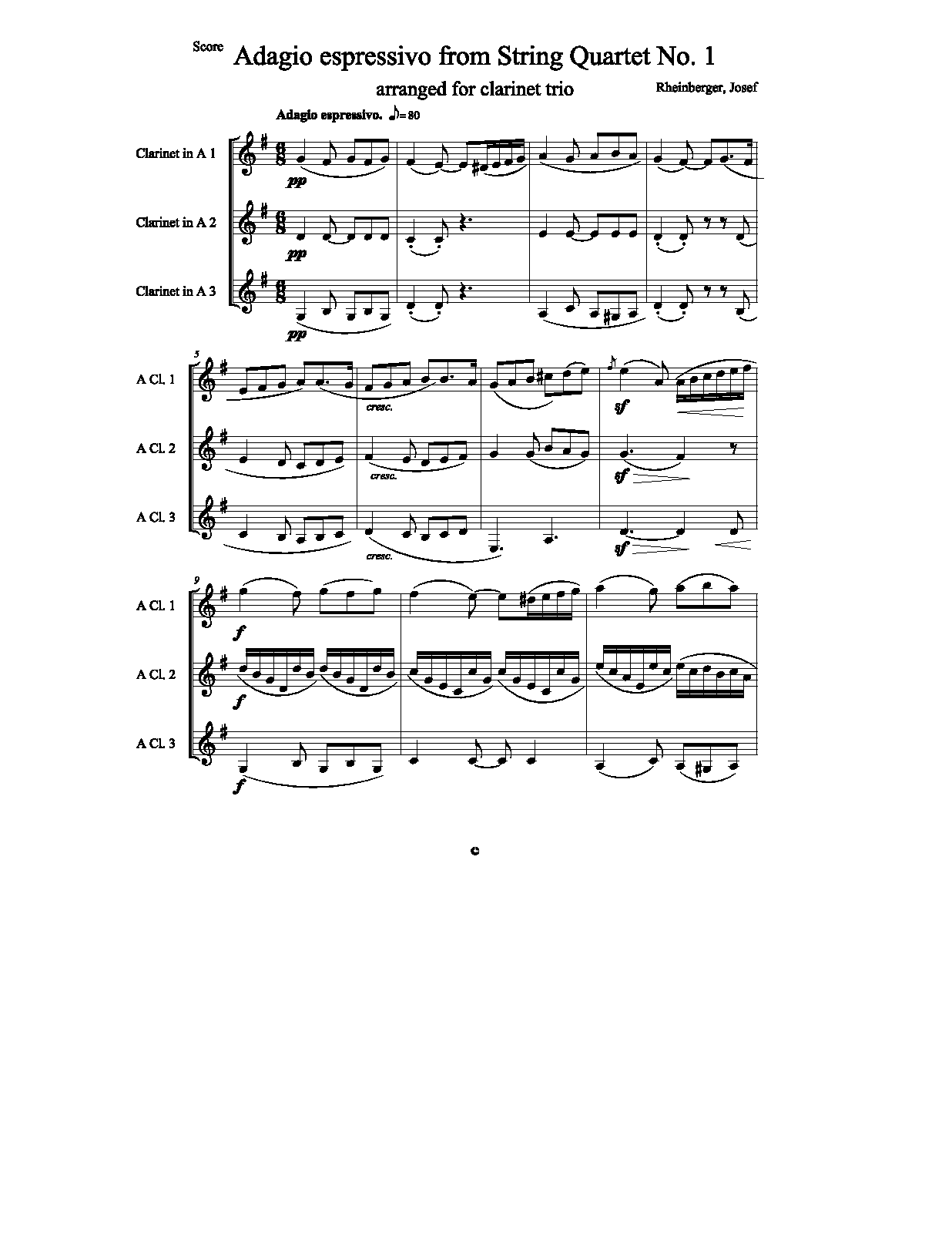 String Quartet No.1, Op.89 (Rheinberger, Josef Gabriel) IMSLP Free