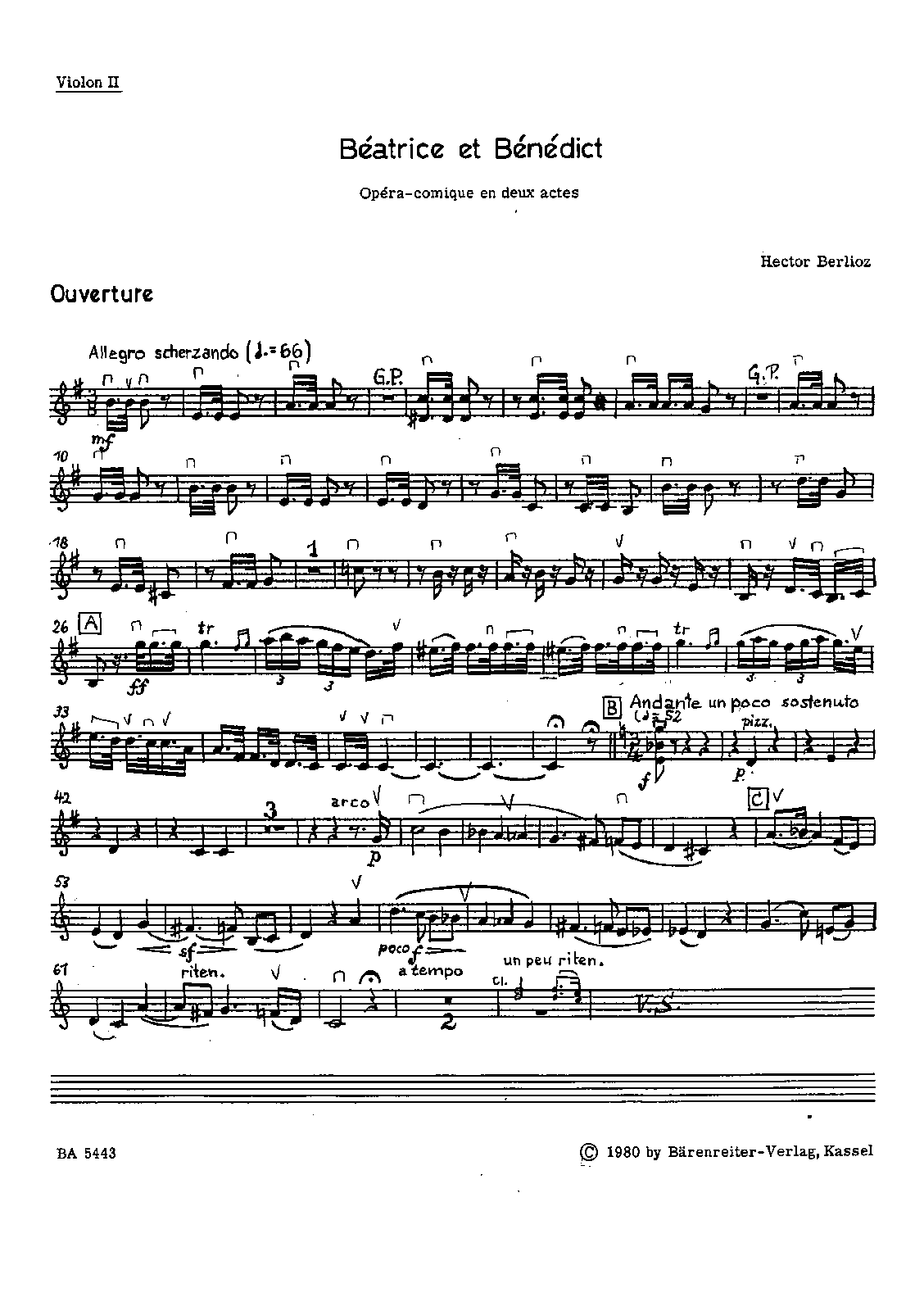File:PMLP27874-BERLIOZ, Béatrice et Bénédict - Violon 2 réglé.pdf