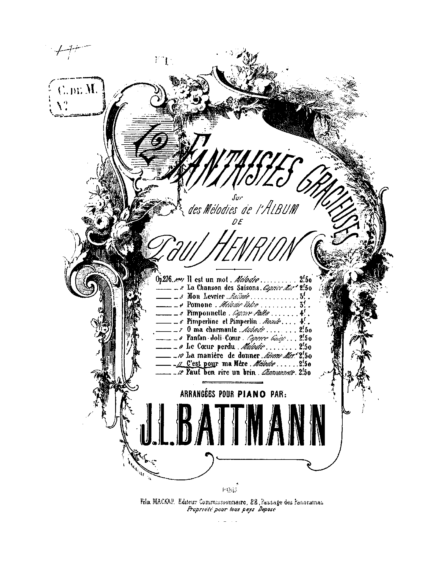 File:PMLP842955-Battmann-Henrion - Fantaisies gracieuses (12) - Op276 No11 - pf-BNF.pdf