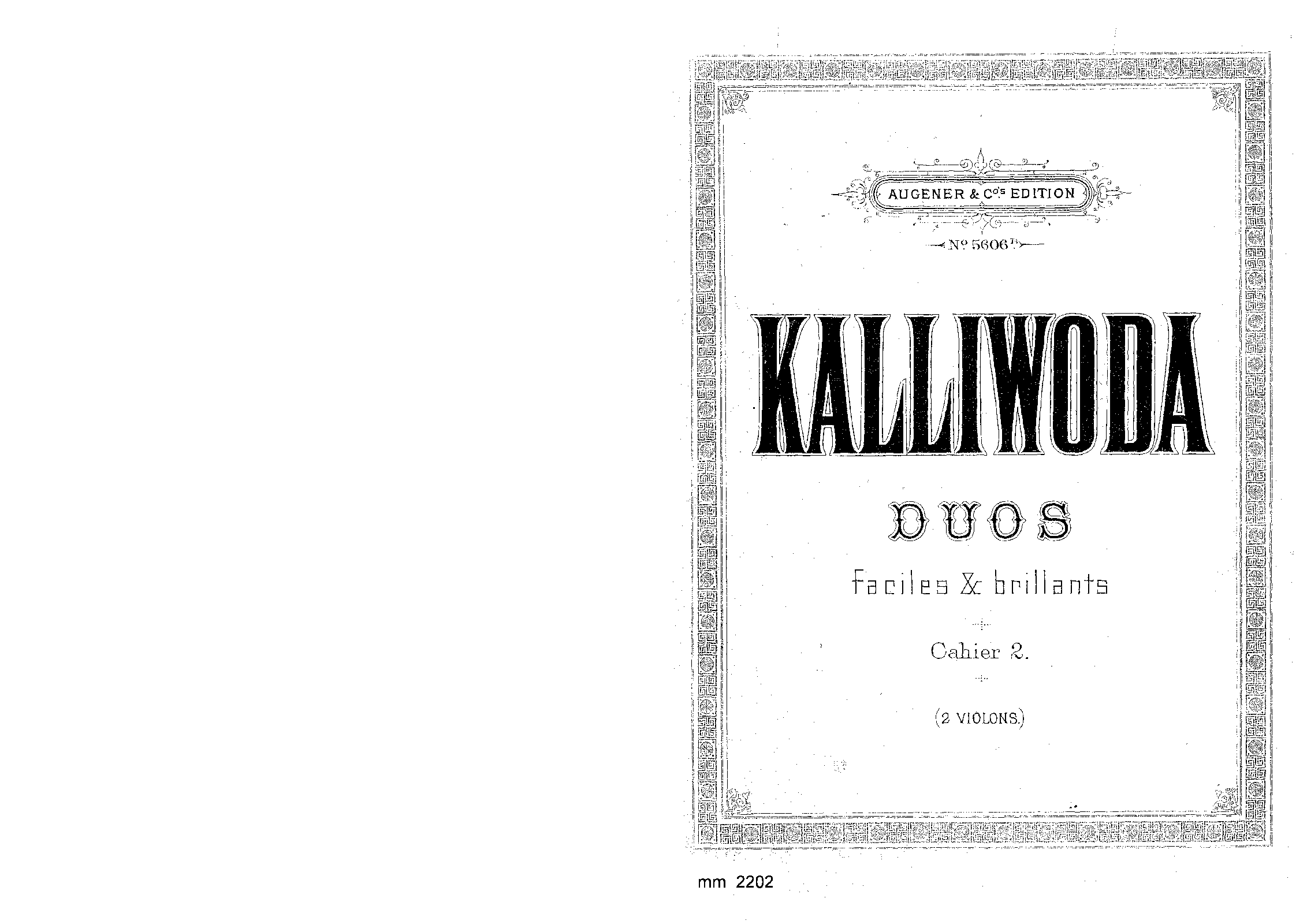 3 Duos faciles et brillants, Op.243