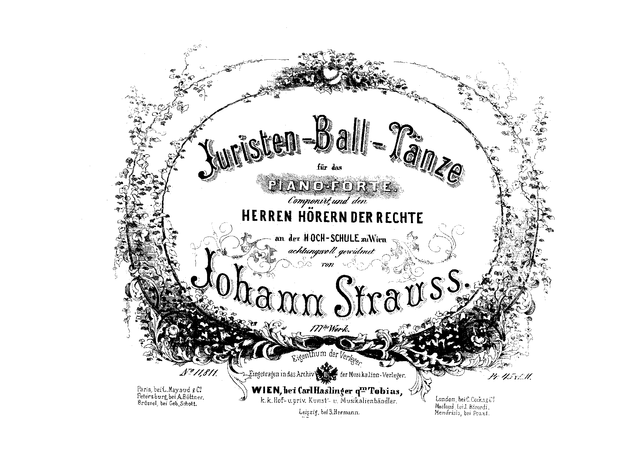 Juristen-Ball-Tänze Walzer