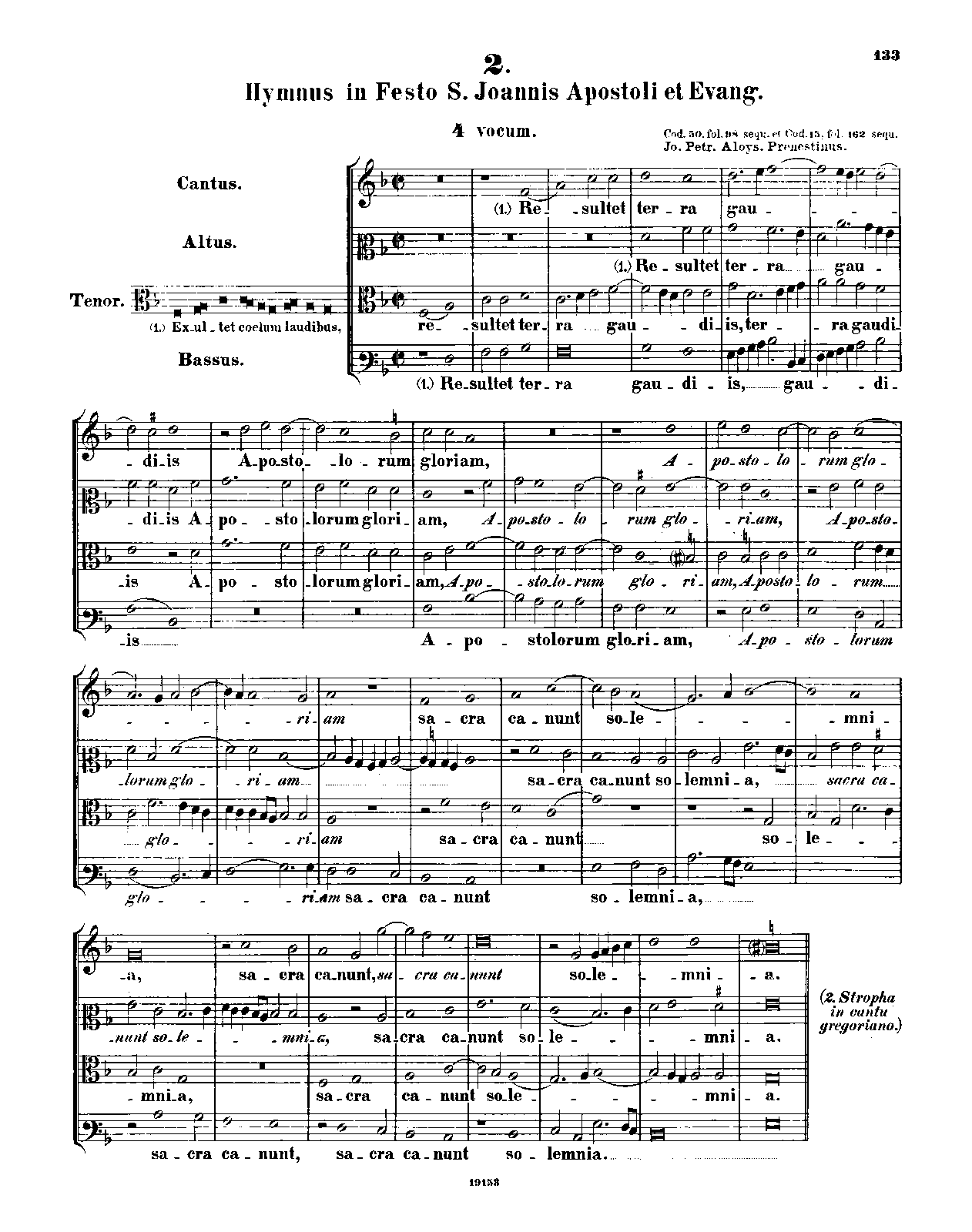 Exultet coelum laudibus