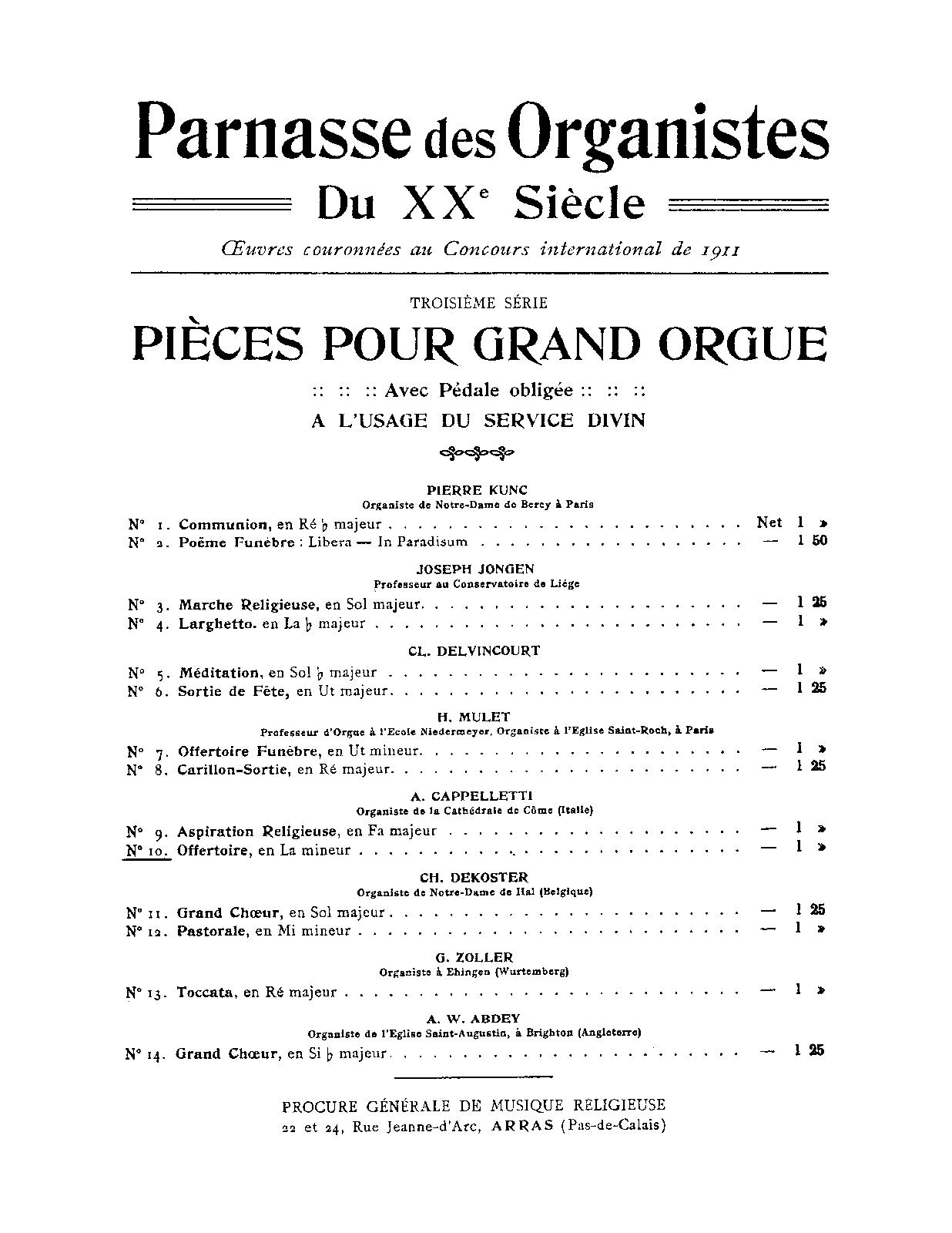 Offertoire (Cappelletti, Arrigo) IMSLP