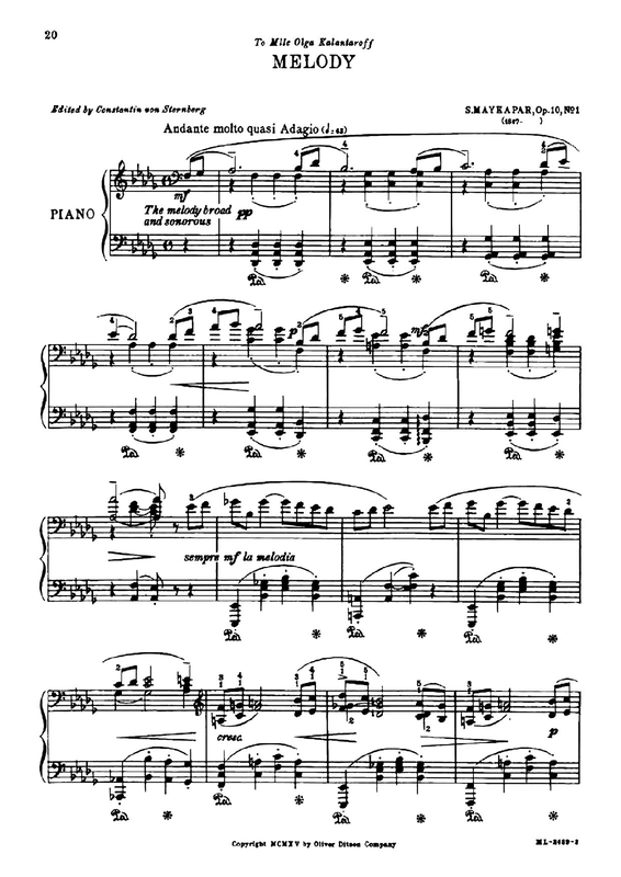 2 Rêveries pour piano