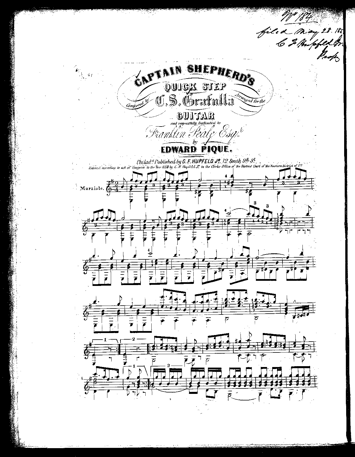 Captain Shepherd's Quick Step (Grafulla, Claudio S.) IMSLP