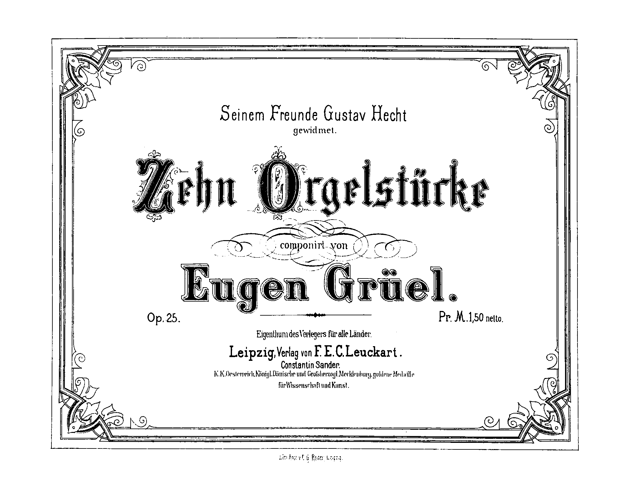 10 Orgelstücke