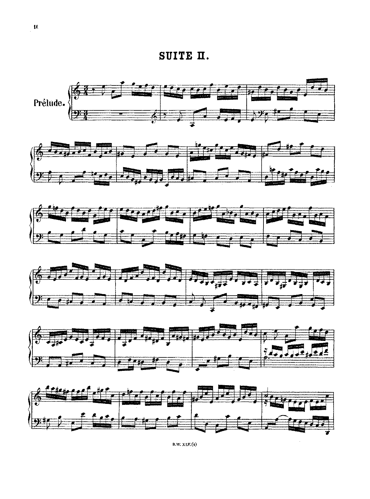 English Suite No.2 in A minor, BWV 807 (Bach, Johann Sebastian) - IMSLP ...