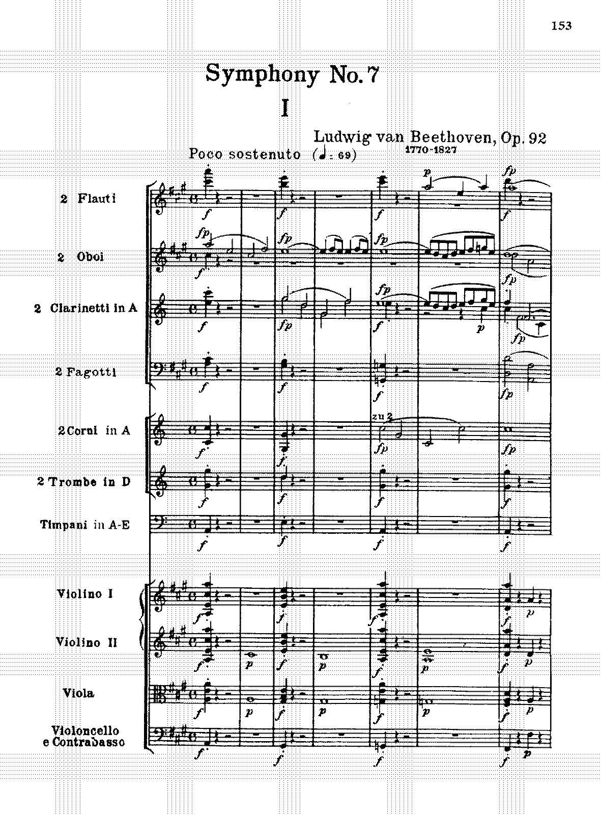 Beethoven Sinfonie 7