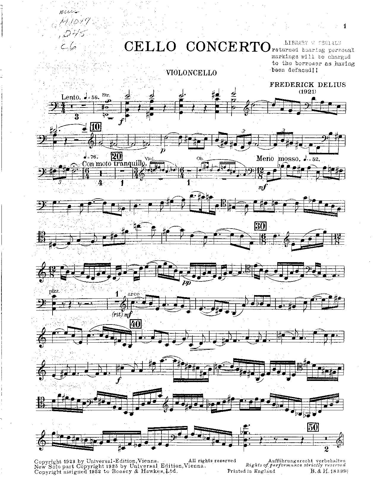 File:PMLP707106-Delius - Cello Concerto (original cello part - UE 1923).pdf