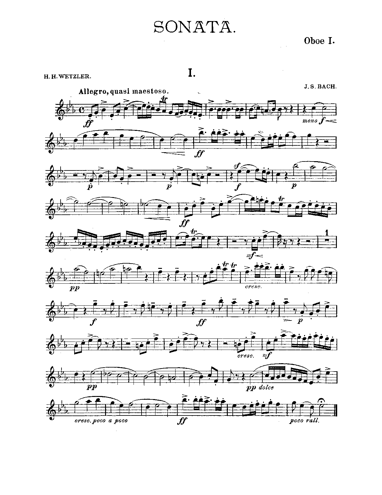 File:PMLP152880-Bach-Wetzler Organ Sonata No.1 in E-flat major, BWV 525 (arr. orch.) - Oboe 1-2.pdf