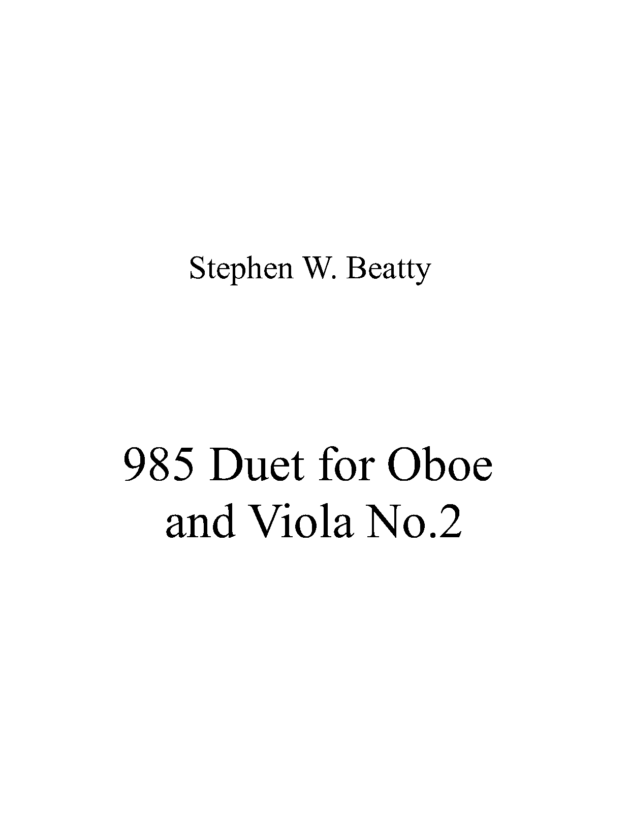 Duet for Oboe and Viola, Op.985 (Beatty, Stephen W.) IMSLP