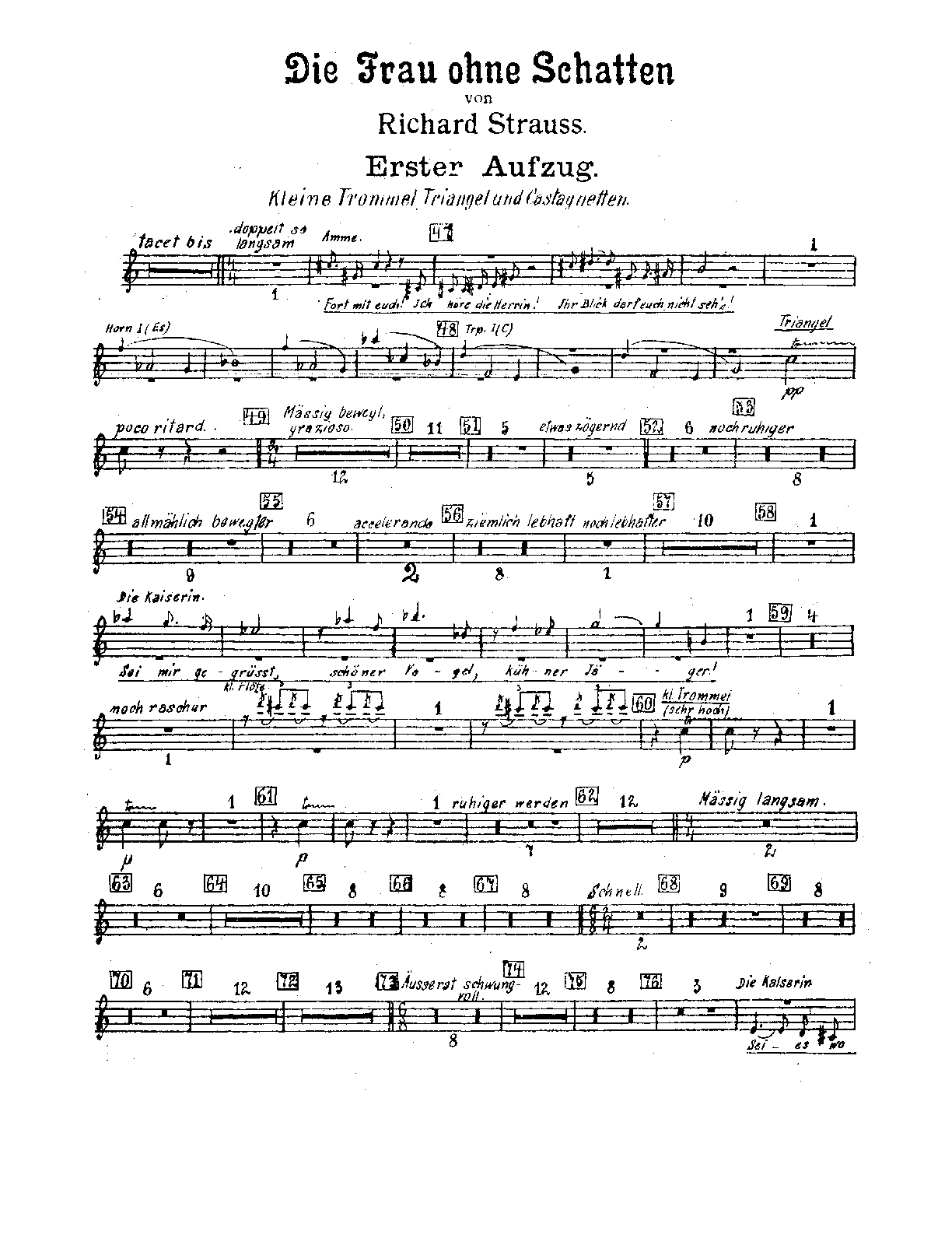 File:PMLP112606-Strauss Die Frau Ohne Schatten Op.65 Snare Drum, Triangle, Castanets.pdf