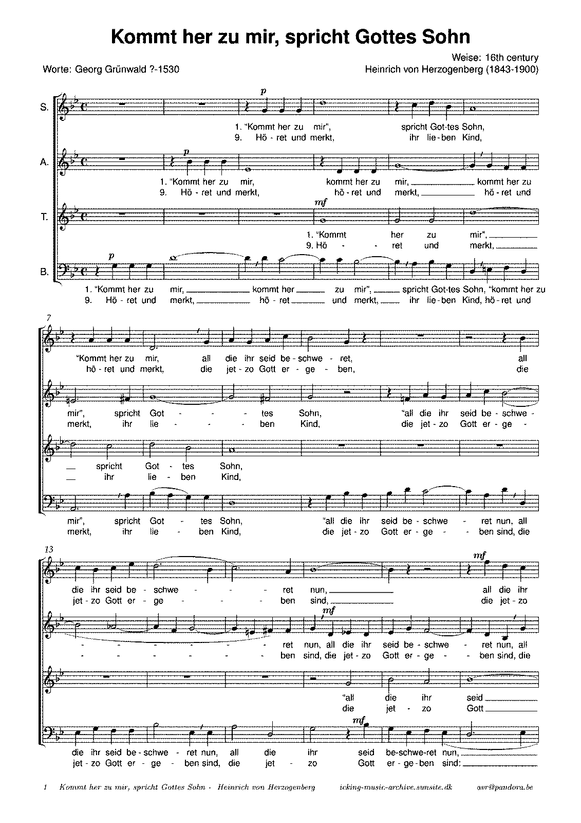 4 Choral-Motetten, Op.102 (Herzogenberg, Heinrich von) - IMSLP