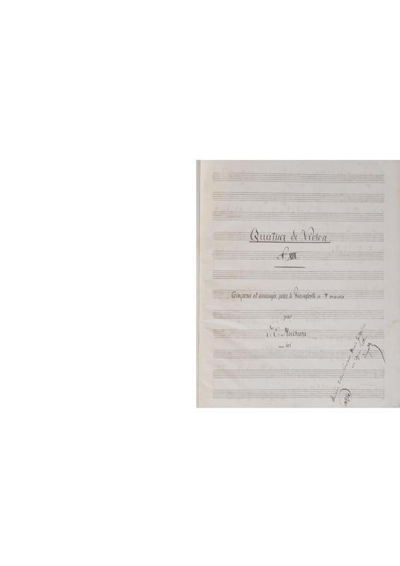 String Quartet No.13, Op.101 (Mechura, Leopold Eugen) IMSLP