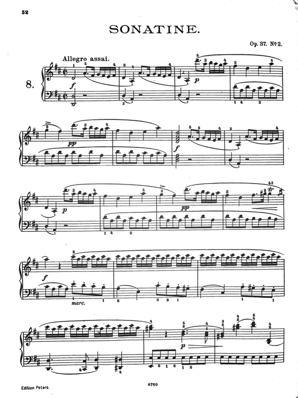 Piano Sonata in D Major