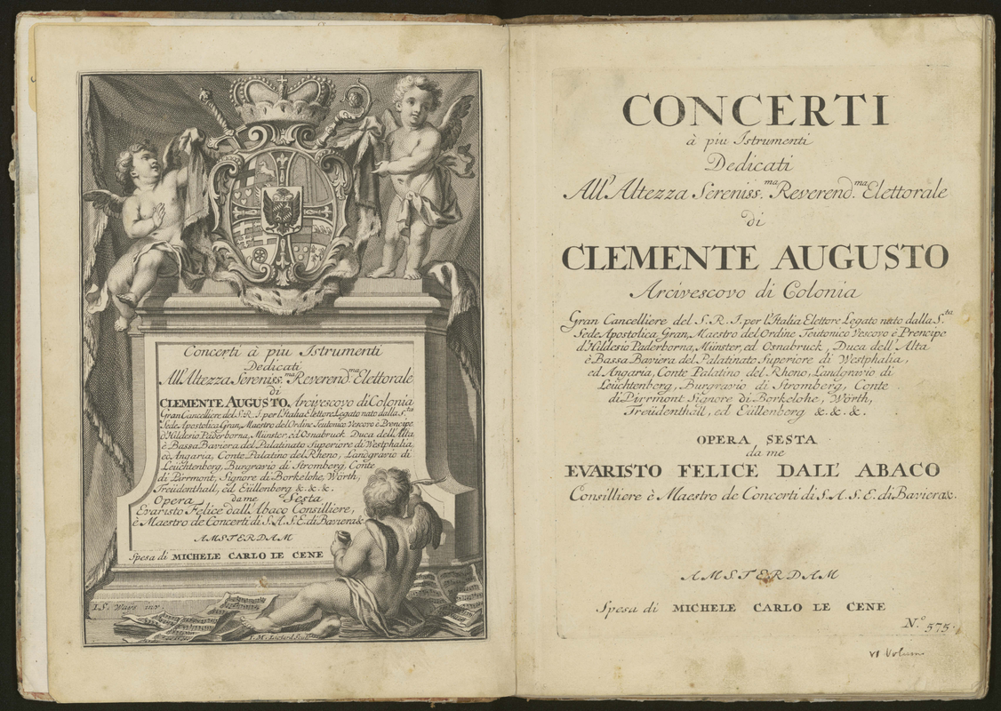 Quale è L'università Più Antica Del Mondo 12 Concerti à più istrumenti, Op.6 (Dall'Abaco, Evaristo Felice) - IMSLP