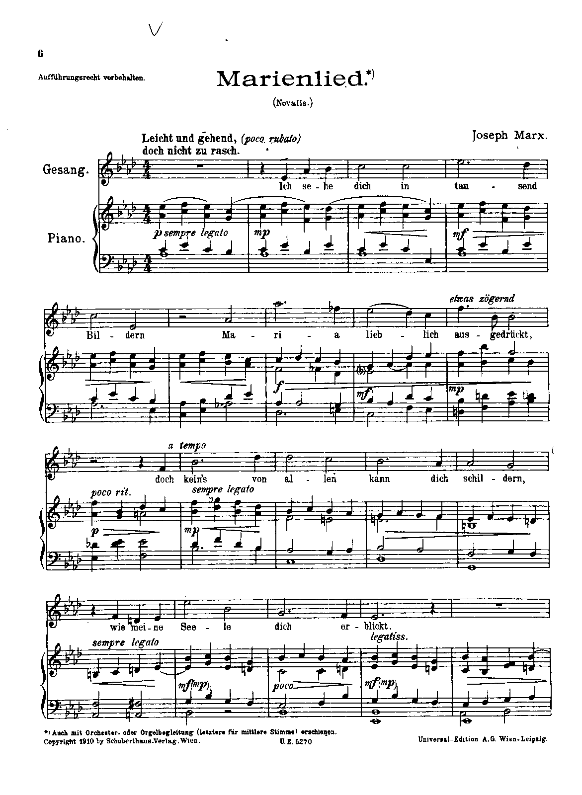 Marienlied (Marx, Joseph) - IMSLP