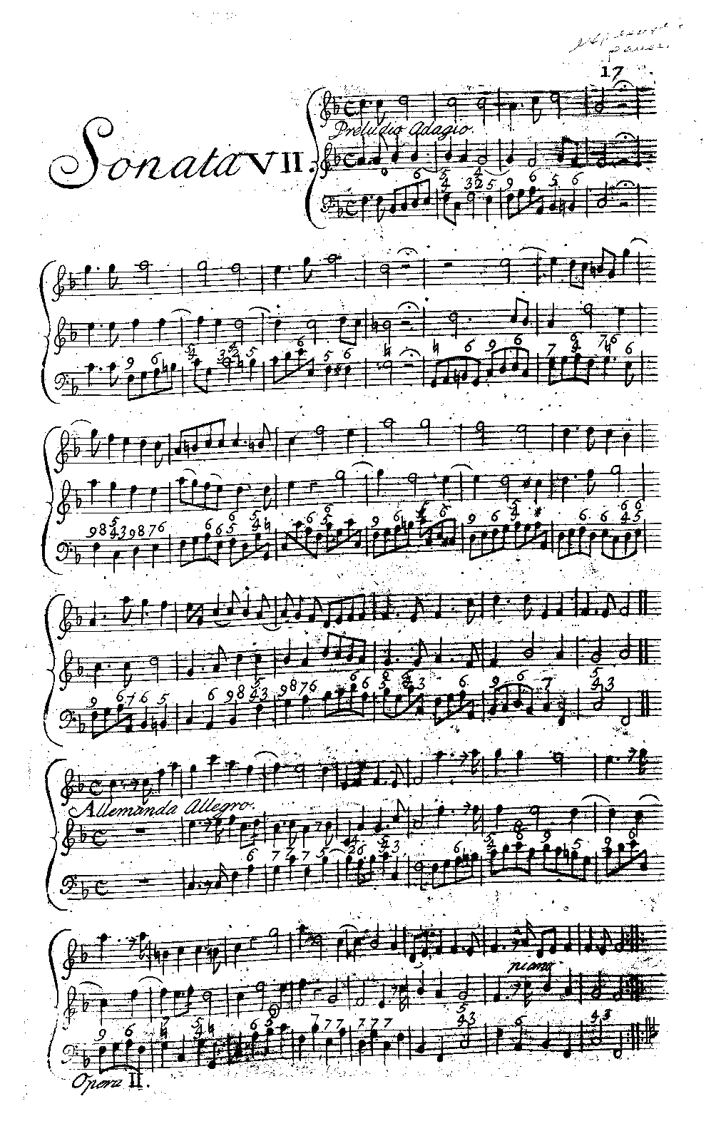 Trio Sonata in F major