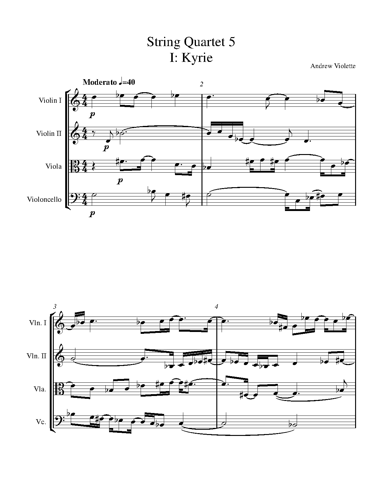 String Quartet No.5 (Violette, Andrew) IMSLP