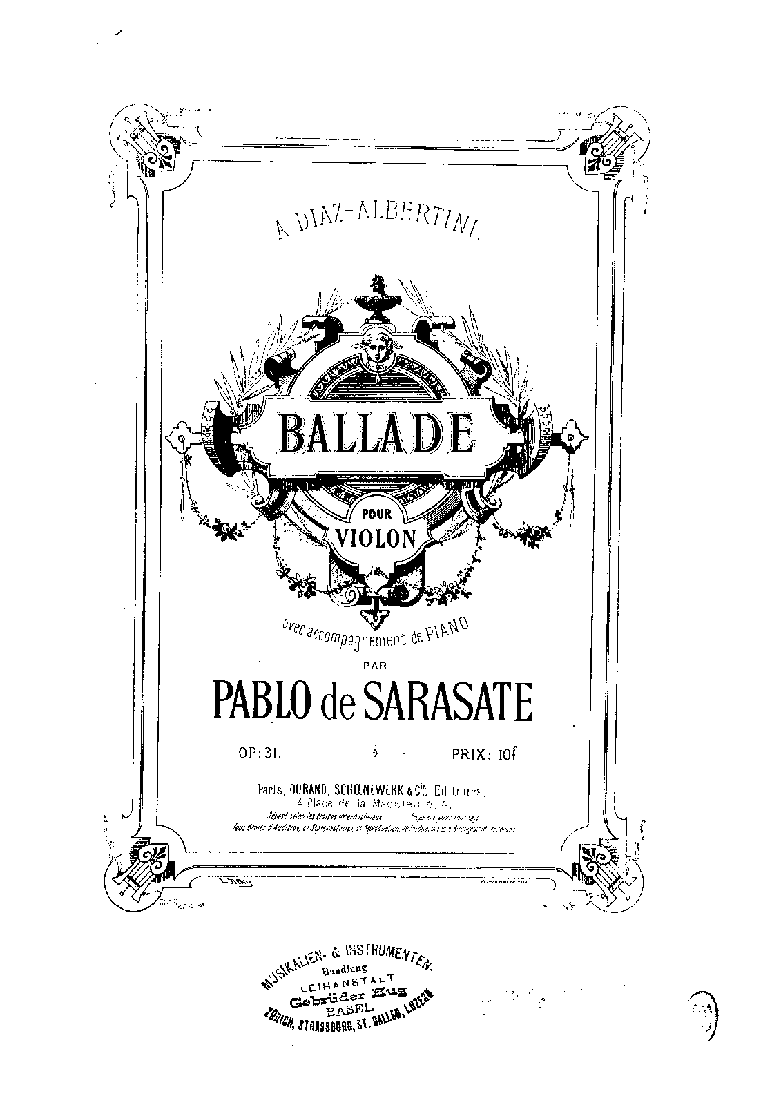 Ballade, Op.31