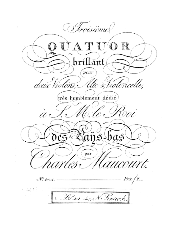 Quatuor brillant No.3 (Maucourt, Charles Louis) IMSLP