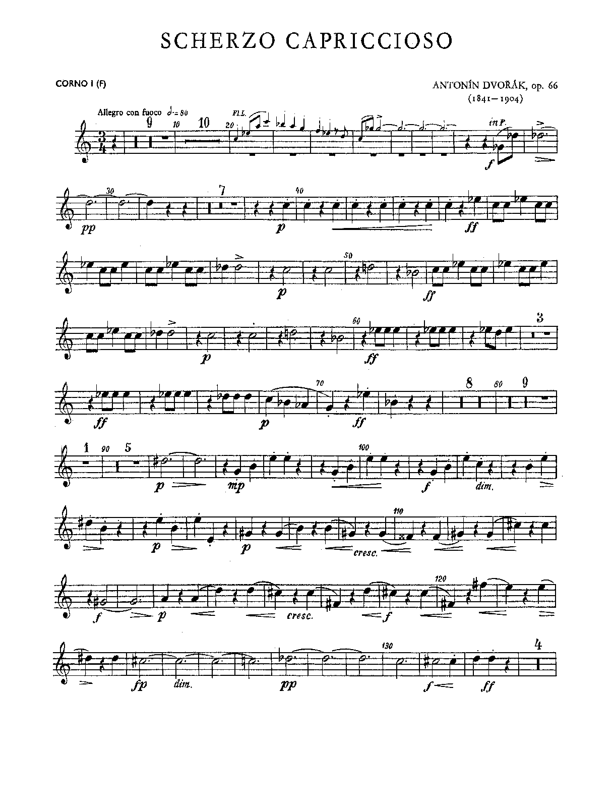 File:PMLP46689-05. DVORAK - SCHERZO CAPRICCIOSO, OP. 66 (SOUREK) - Horn 1-4.pdf
