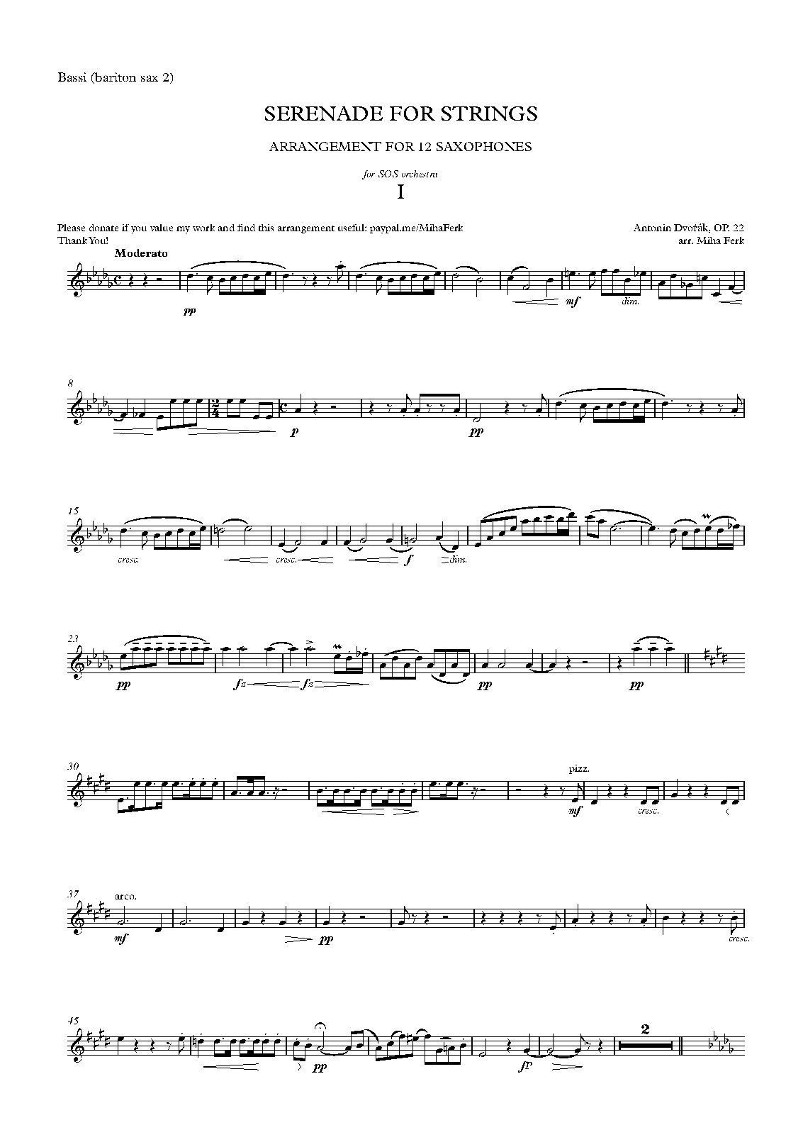 File:PMLP59797-Dvorak Serenade Possible without sopranino - Bassi (bariton sax 2).pdf
