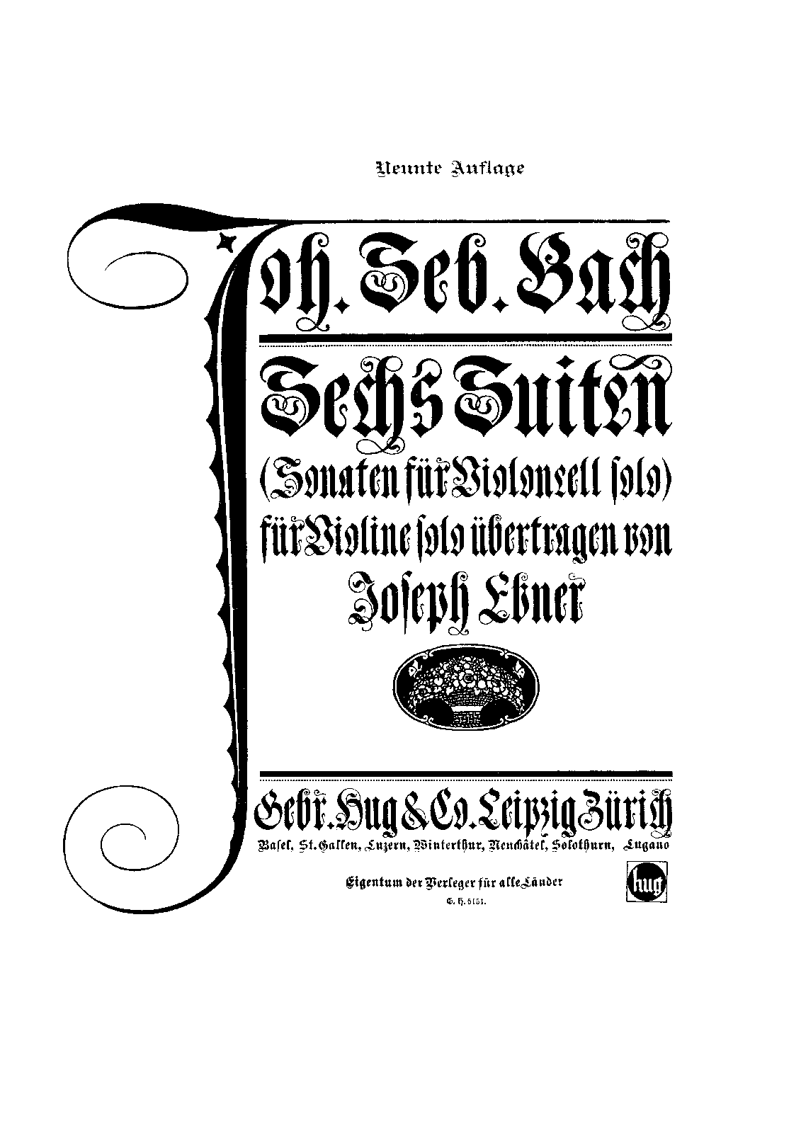 File:PMLP04291-Bach, JS, 6 Cello Suites, BWV 1007-1012, BWV1007ArrVlEbner.pdf