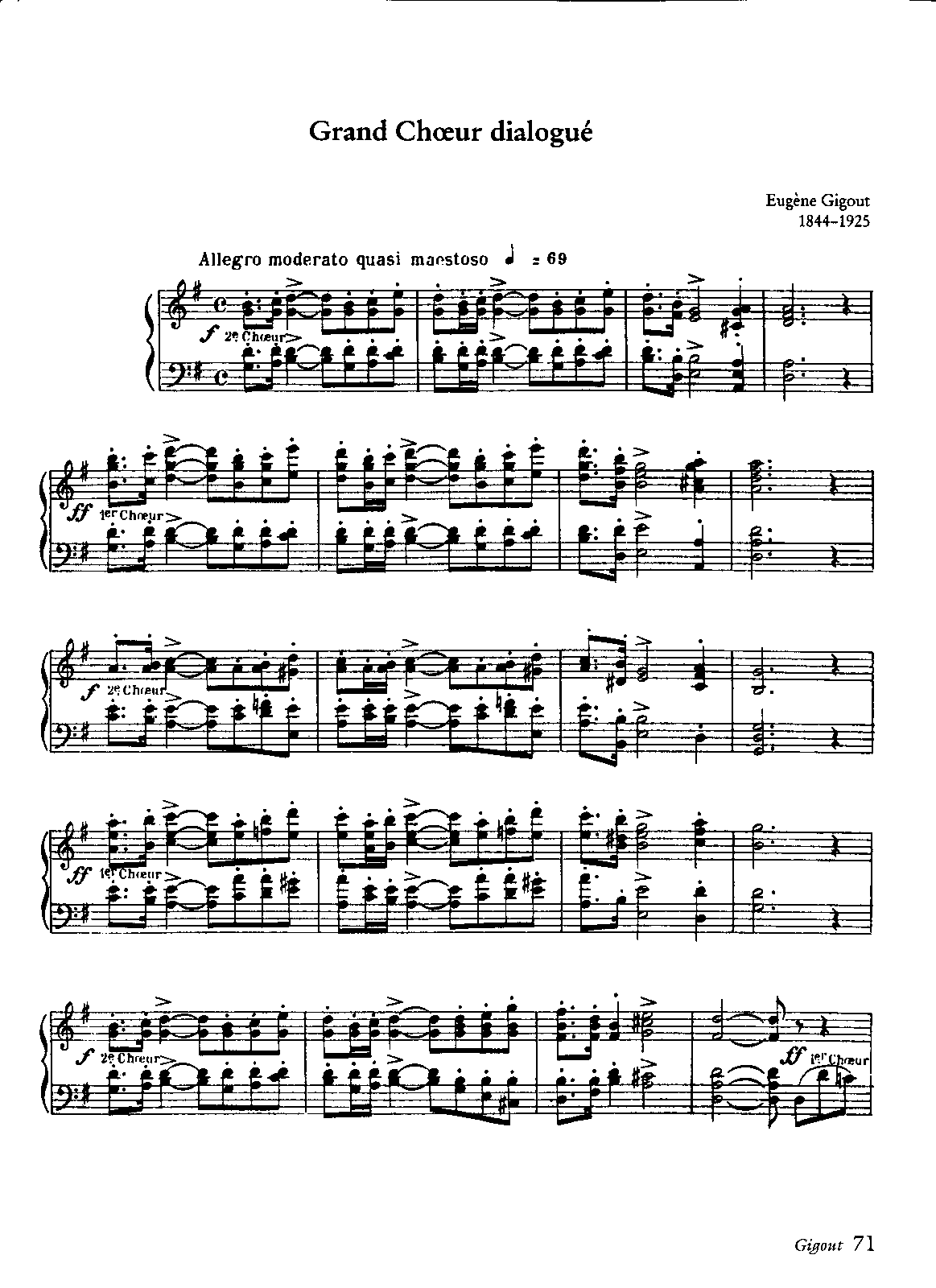 6 Pièces (Gigout, Eugène) IMSLP Free Sheet Music PDF Download