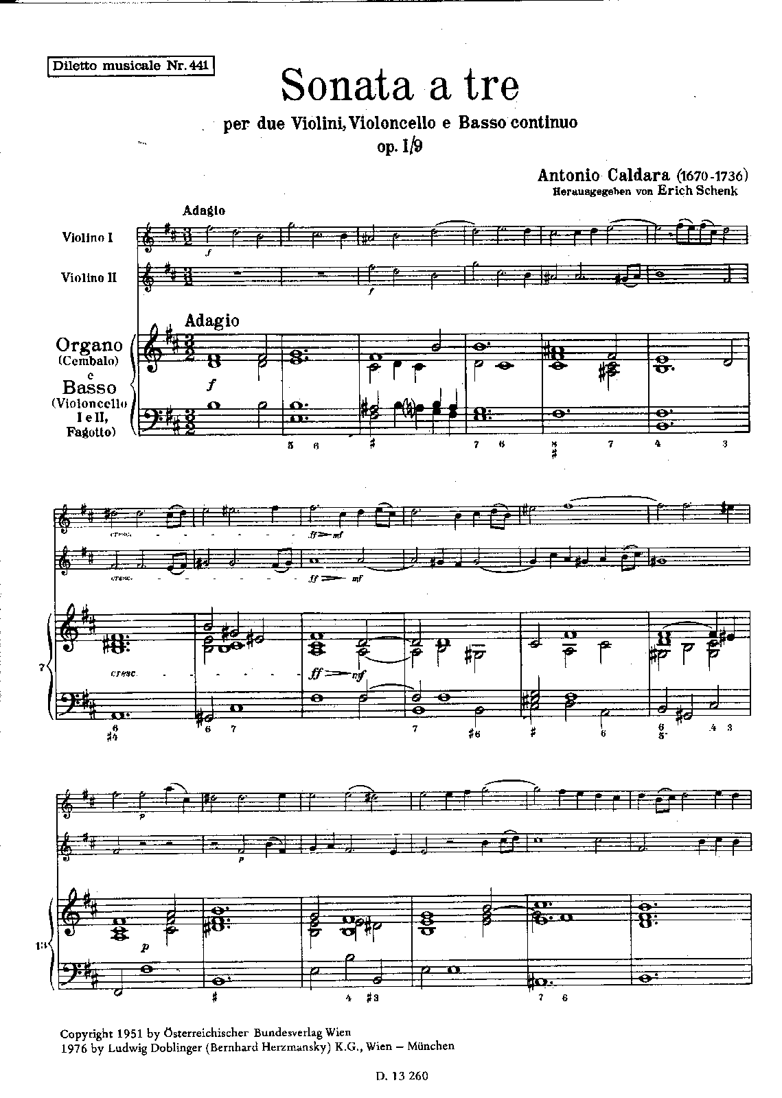 Trio Sonata in B minor