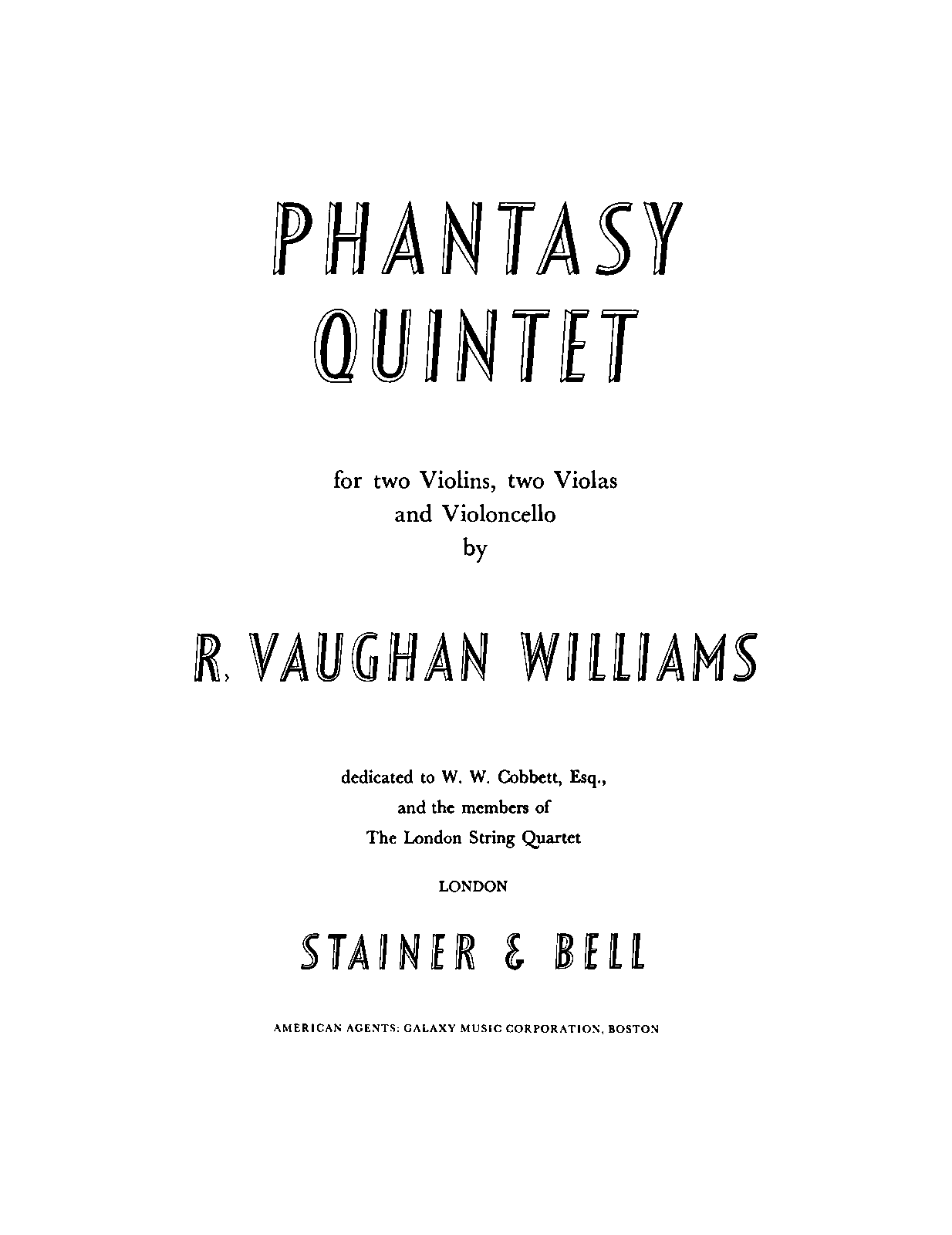 Phantasy Quintet