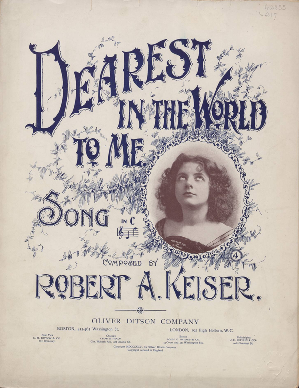 Dearest in the World to Me (King, Robert A.) - IMSLP
