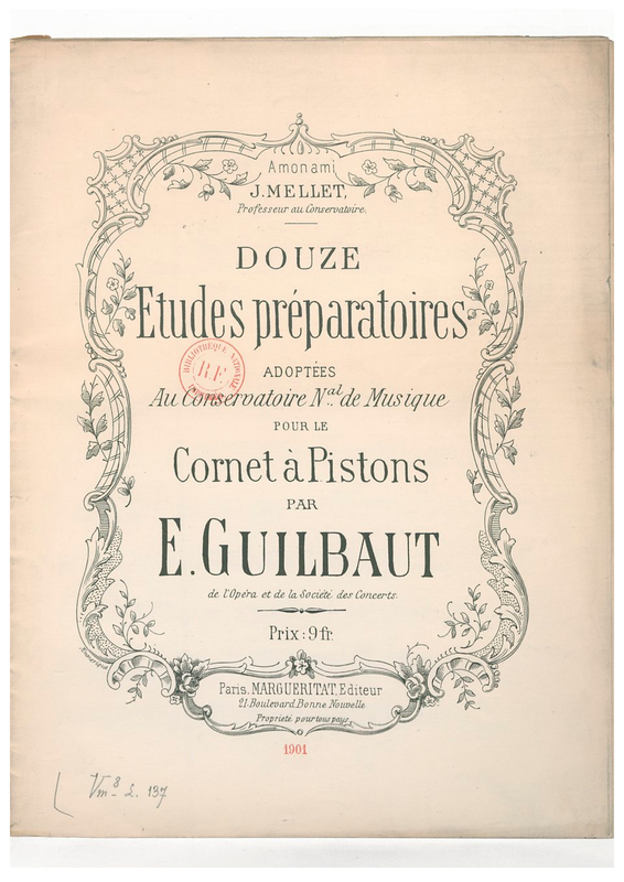 12 Etudes préparatoires