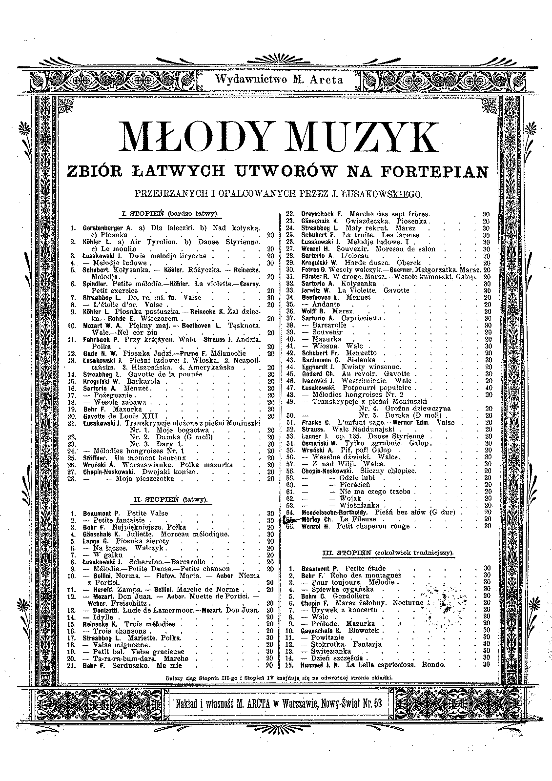 Der kleine Virtuose, Op.91 (Behr, Franz) - IMSLP