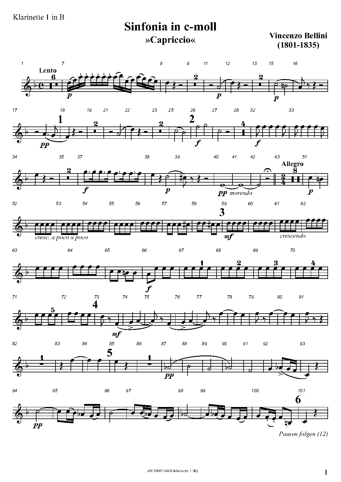 File:PMLP764092-Bellini Sinfonia Capriccio c-minor (03 Clarinet1 in B flat).pdf