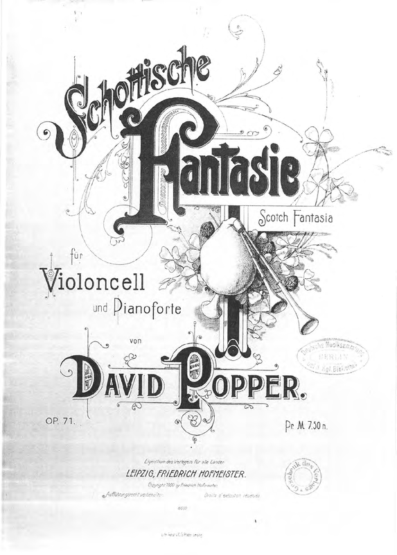 Schottische Fantasie op. 71