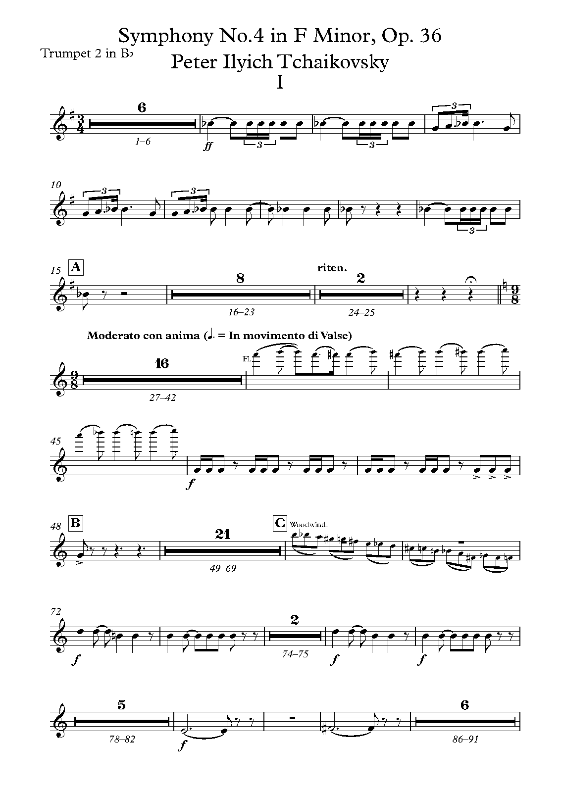 File:PMLP02735-Tchaikovsky Symphony No 4 Trumpet - Trumpet 2 in Bb.pdf