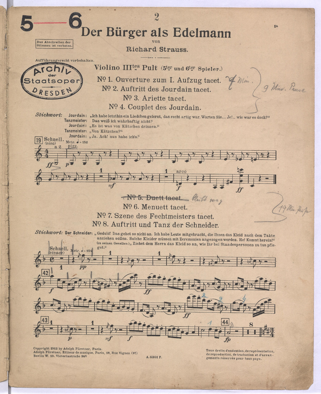File:PMLP82221-Strauss Der Burger als Edelmann, TrV 228b (SLUB) 1st Version - Violin 3 Desk (5th and 6th Players).pdf