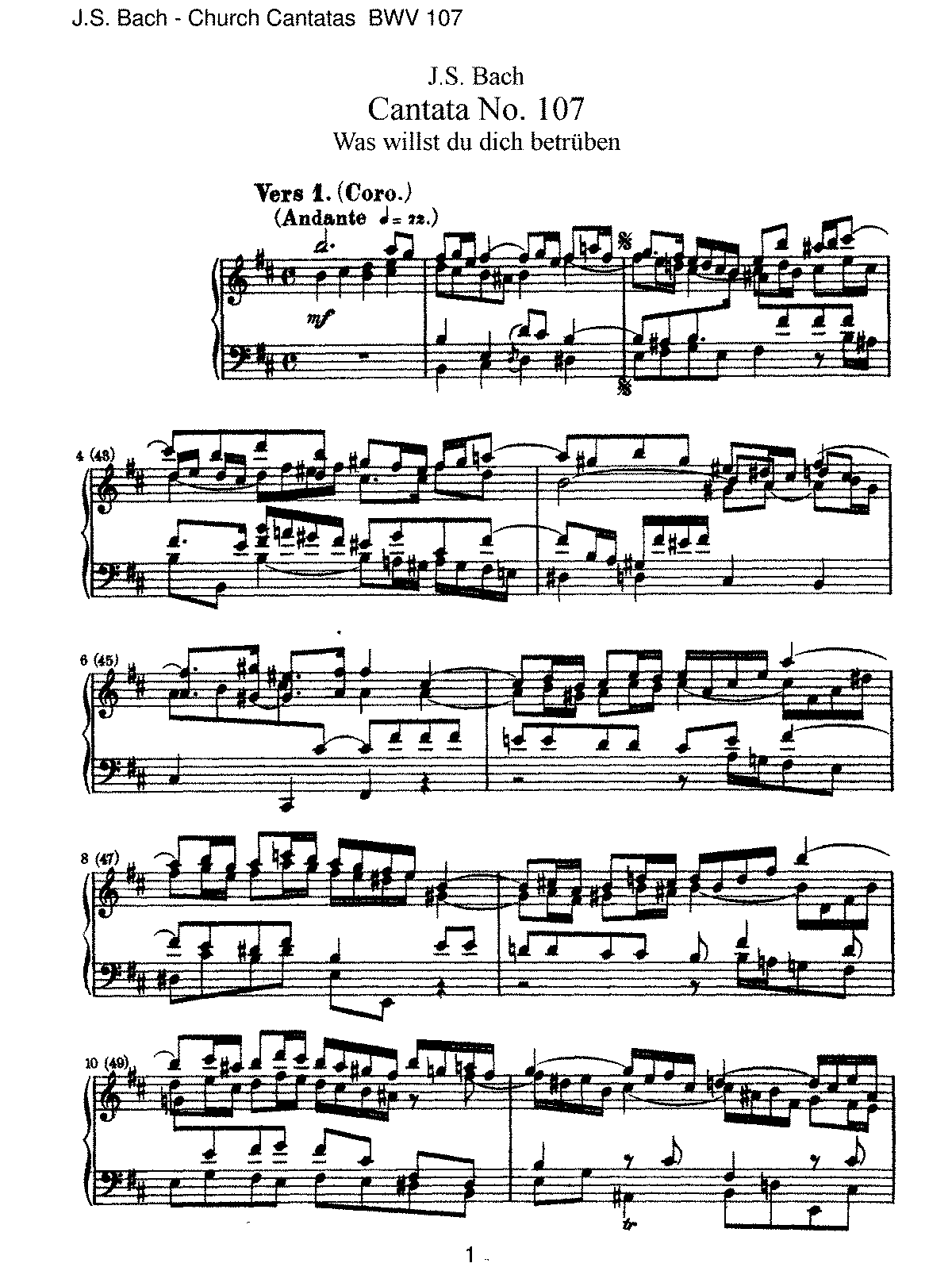 Иоганн себастьян бах bwv. Кантата Баха Иоганн Себастьян Бах. Контата Баха 82. Иоганн Себастьян Бах Ноты. Бах Кантата 12.