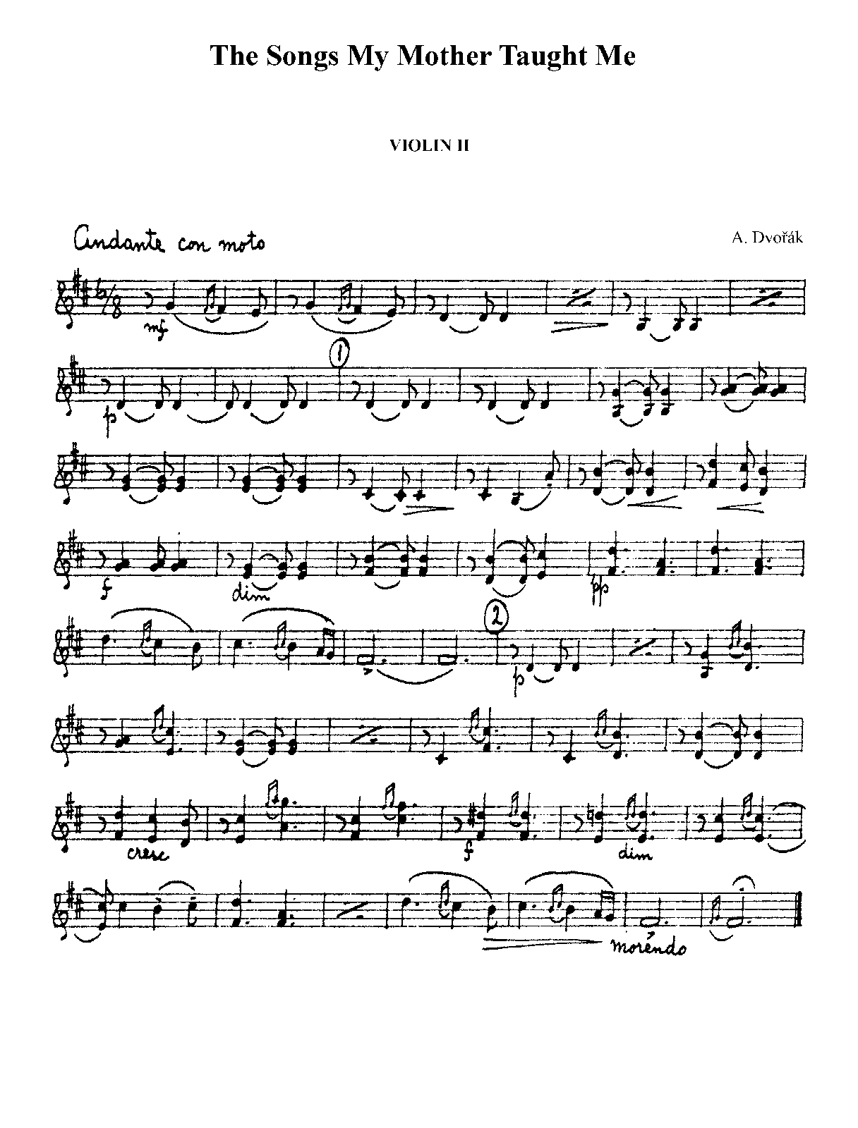 File:PMLP87717-07. DVORAK - SONGS MY MOTHER TAUGHT ME, OP. 55.4 (D) - Violins II.pdf
