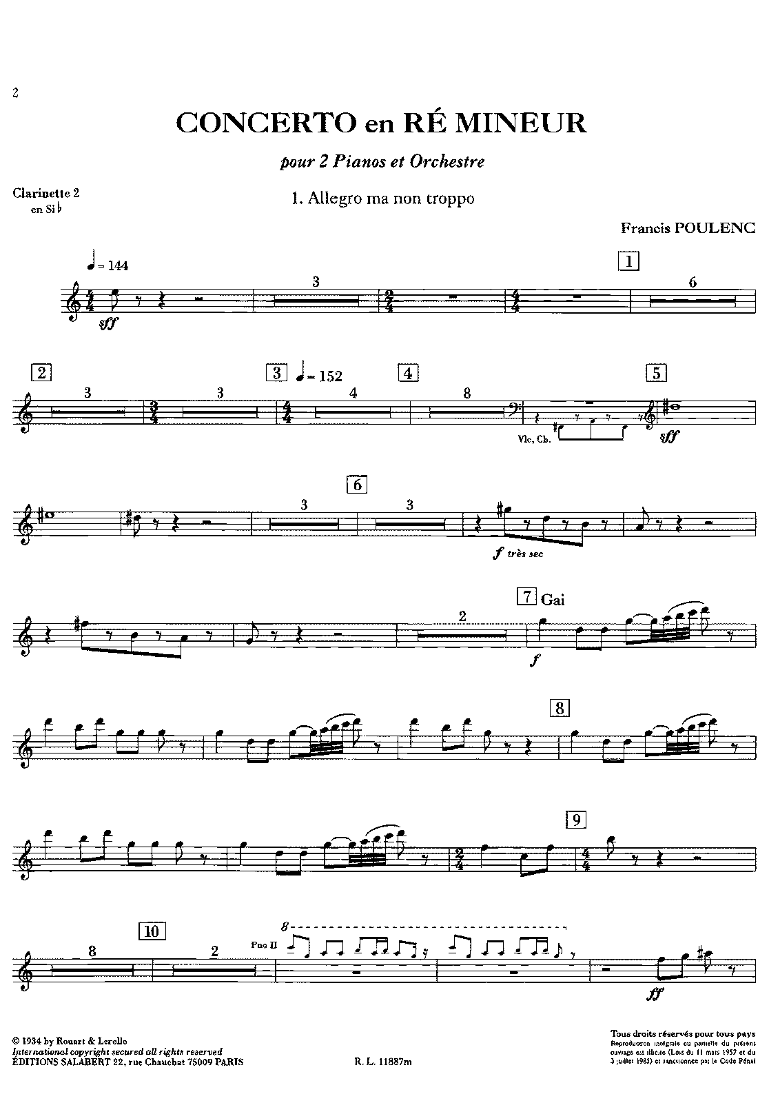 File:PMLP489112-Francis Poulenc - 2 Piano Concerto - Clarinet II.pdf