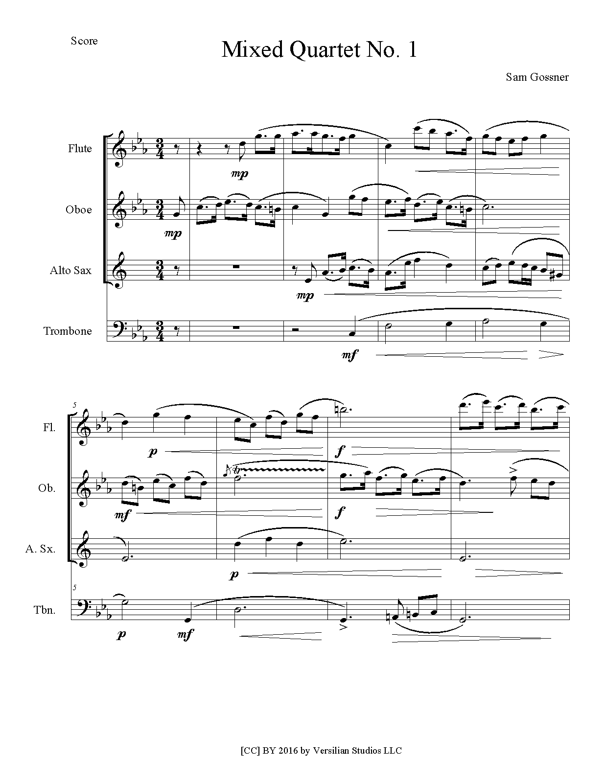 Mixed Quartet No.1 (Gossner, Samuel Arthur) IMSLP