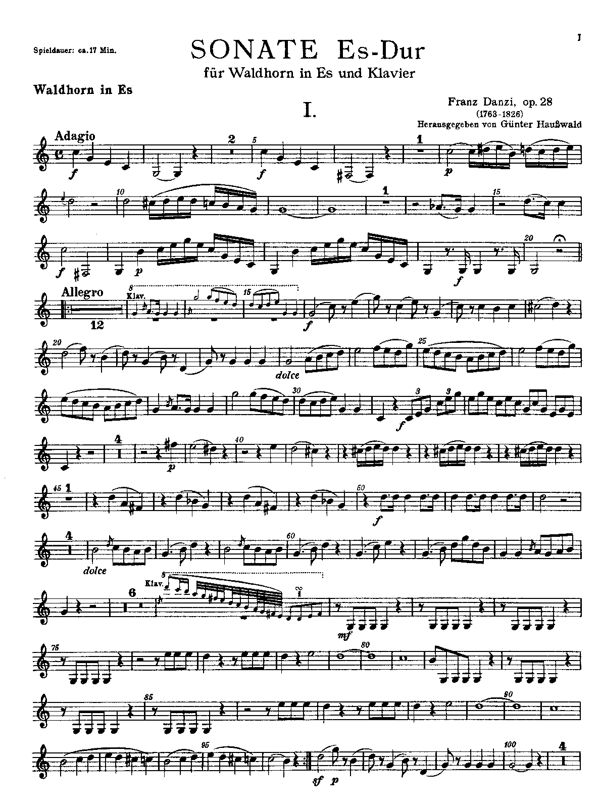 File:PMLP46217-Danzi Sonata for Horn and Piano, Op.28 horn part.pdf
