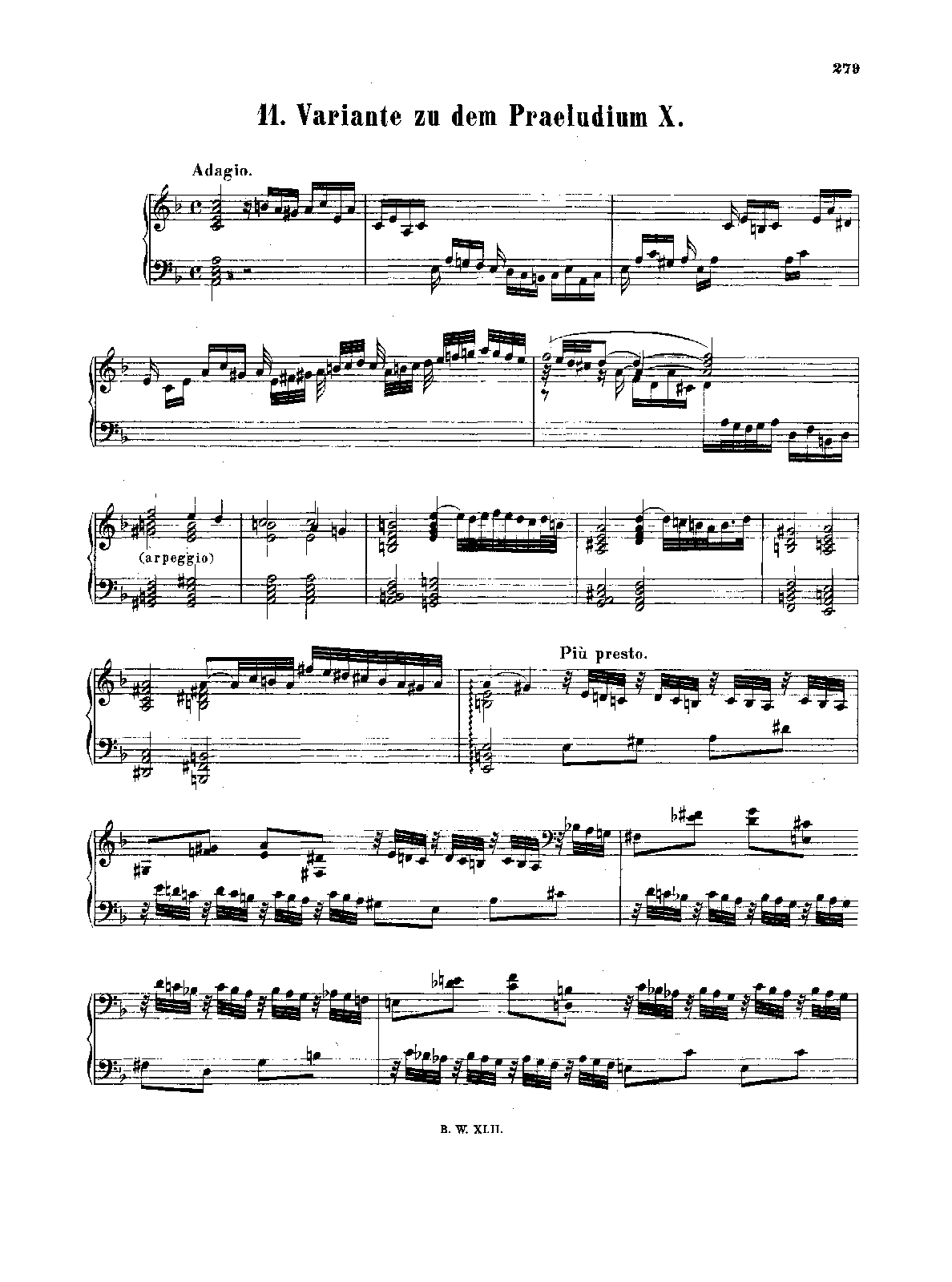 Prelude in A minor