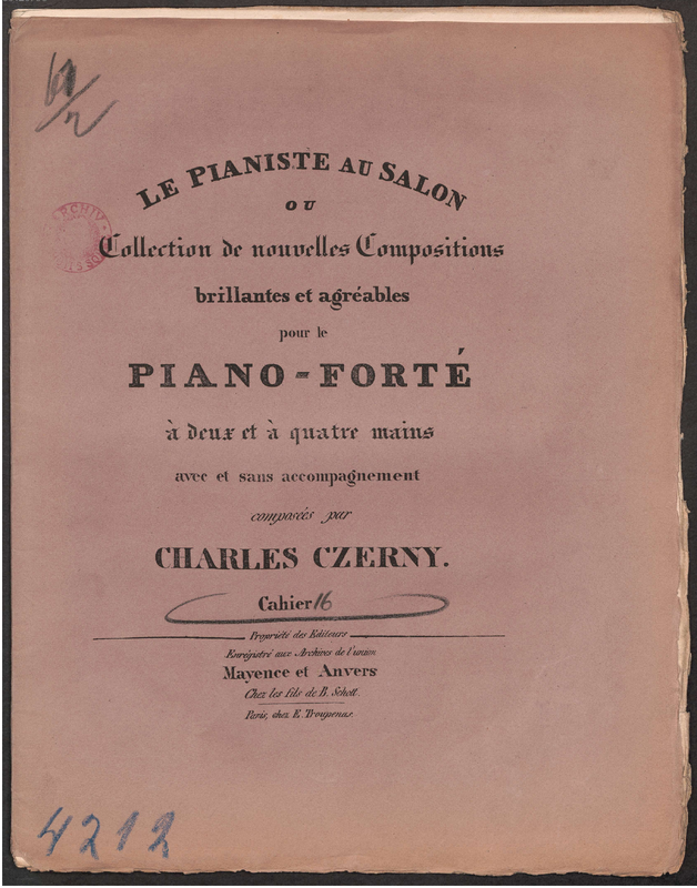 Variations on "A la Fleur du Bel Age" from the Opera 'Le Pre aux Clercs'