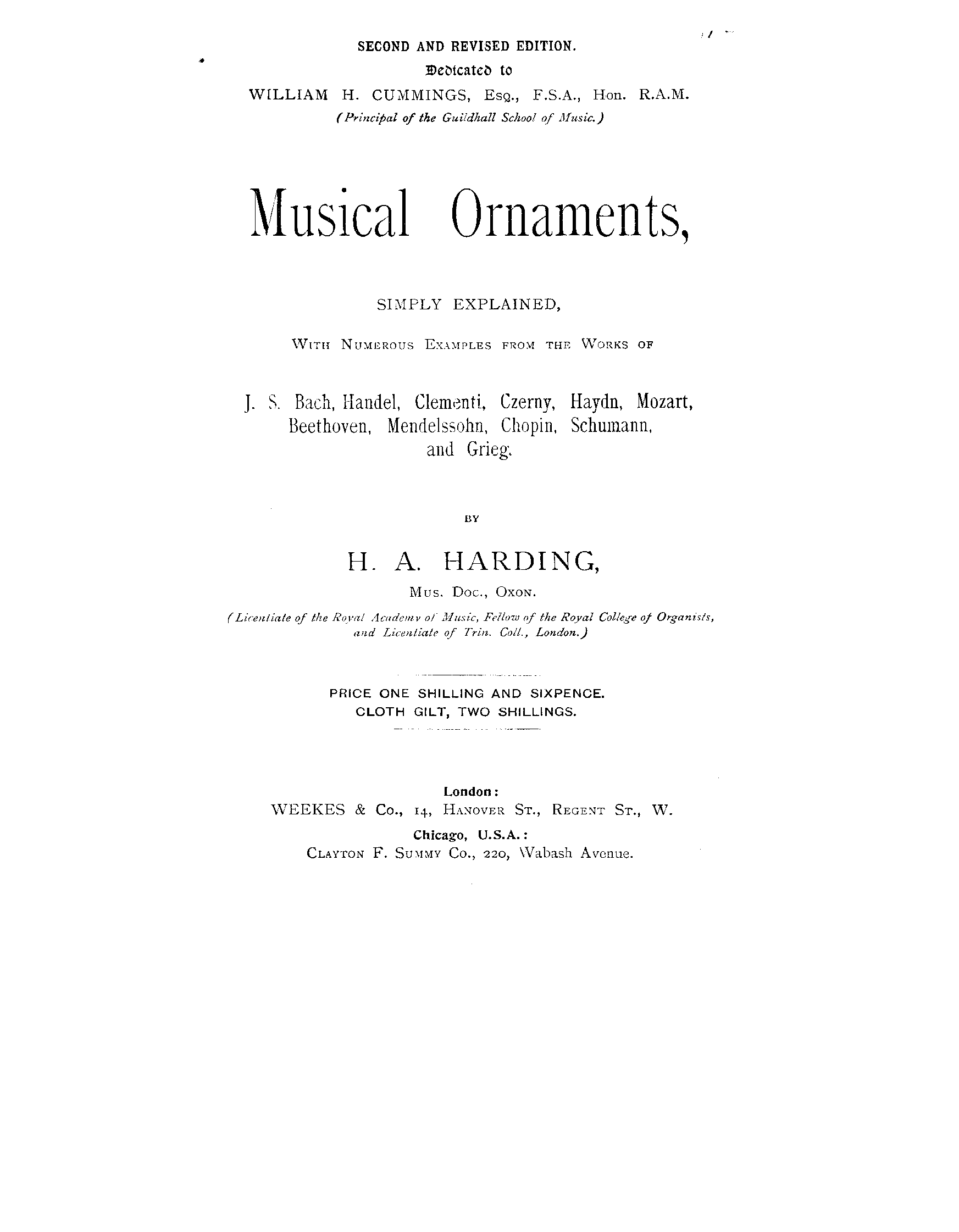 Musical ornaments (Harding, Alfred Harry) IMSLP